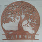 Boho Personalised Tree of Life Split Monogram Laser Cut Wall Art